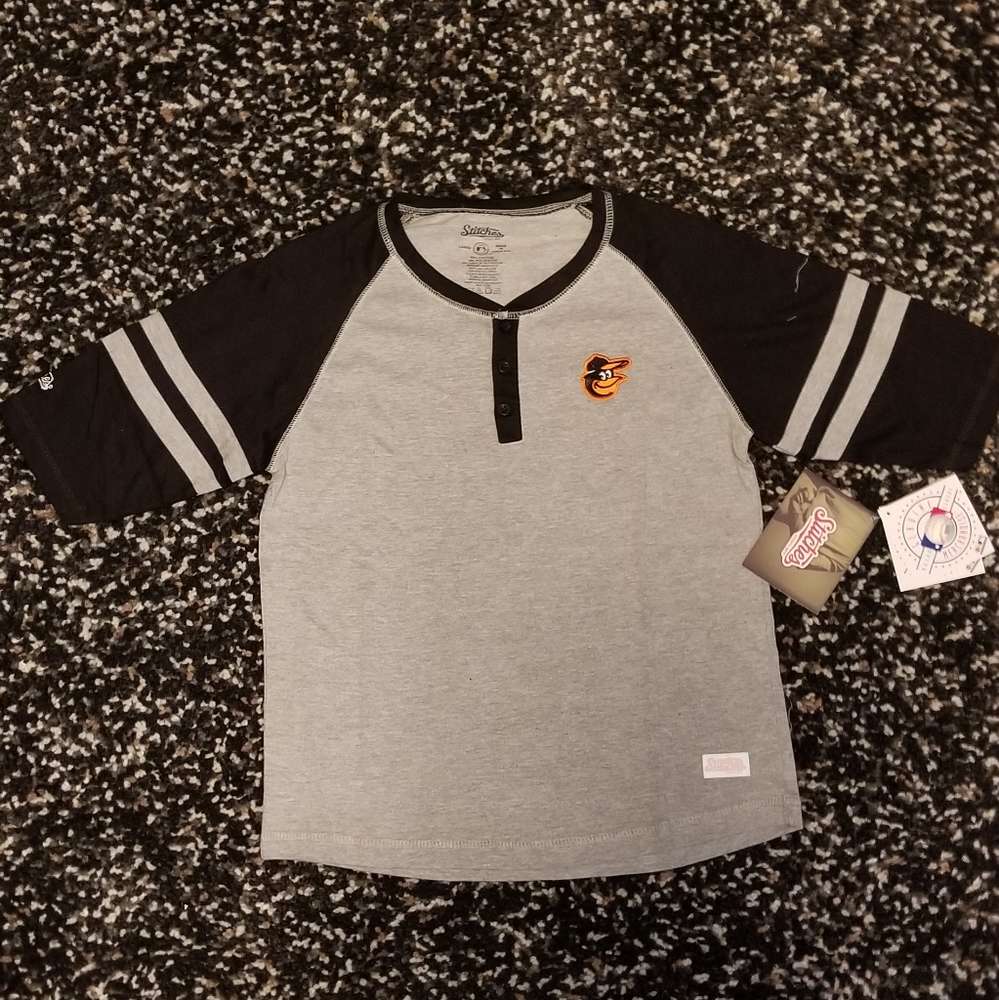🧡MLB Baltimore🧡Orioles🧡 baseball 3/4 tee